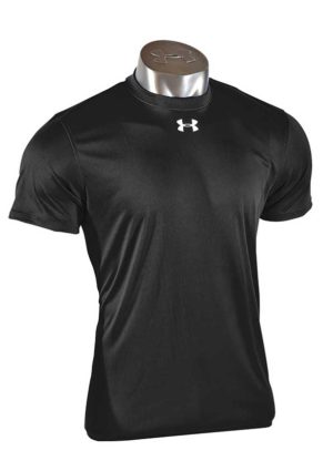 UA TEAM SHORT SLEEVE SHIRT (BLACK)