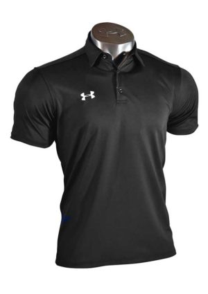 UA TEAM ARMOUR POLO (BLACK)