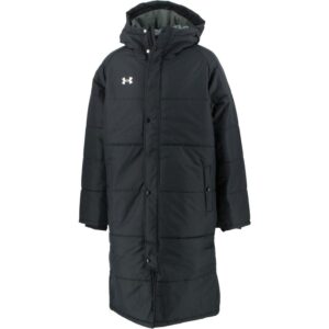 UA TEAM BENCH COAT (BLACK)