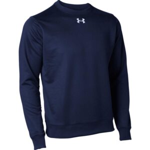 UA TEAM ARMOUR SWEAT CREW (NAVY)